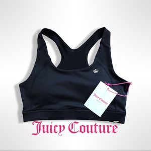 JUICY COUTURE~Small racer back sports bra